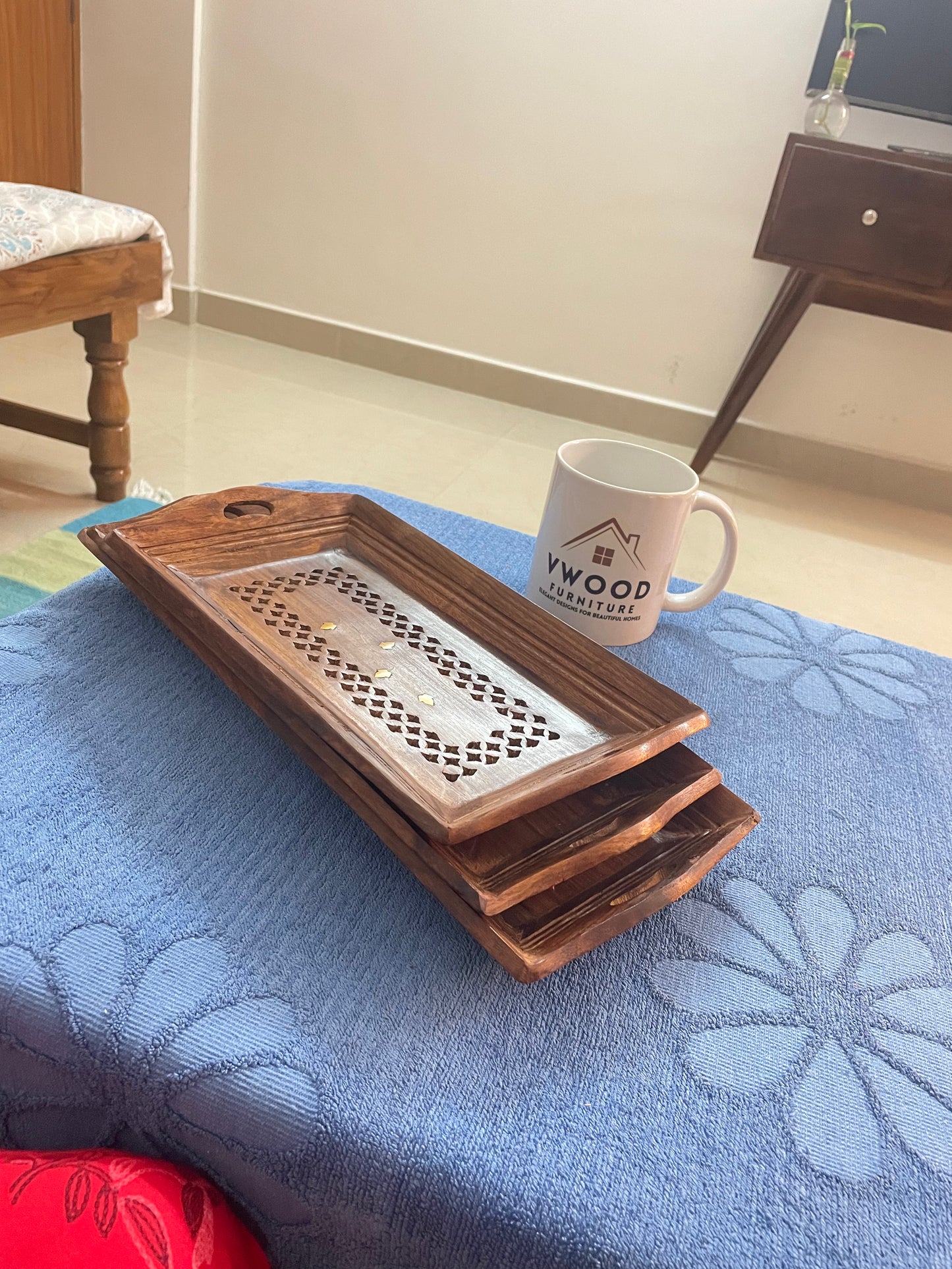 3 Pcs Tray set