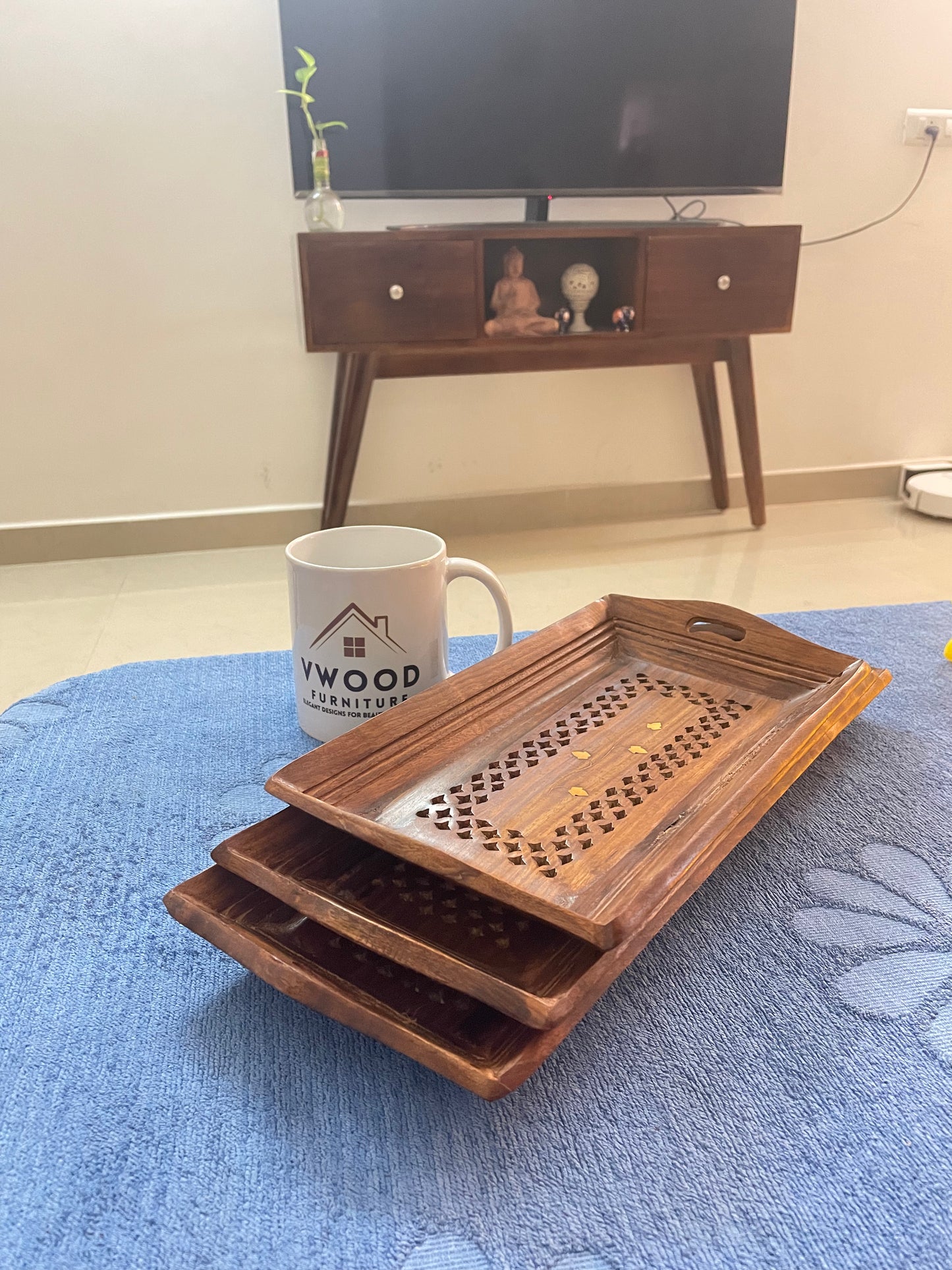 3 Pcs Tray set