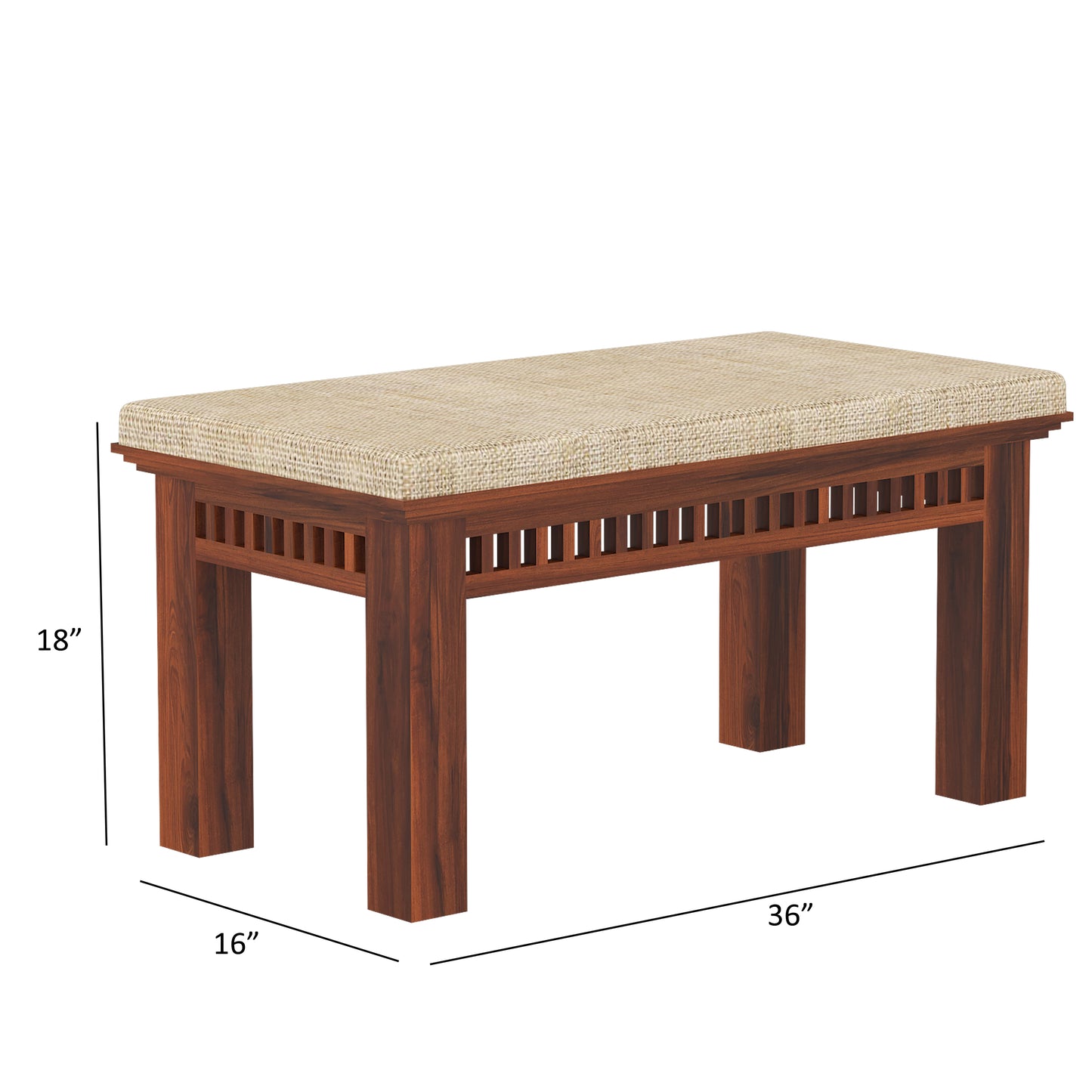 Slotted Dining Table Set