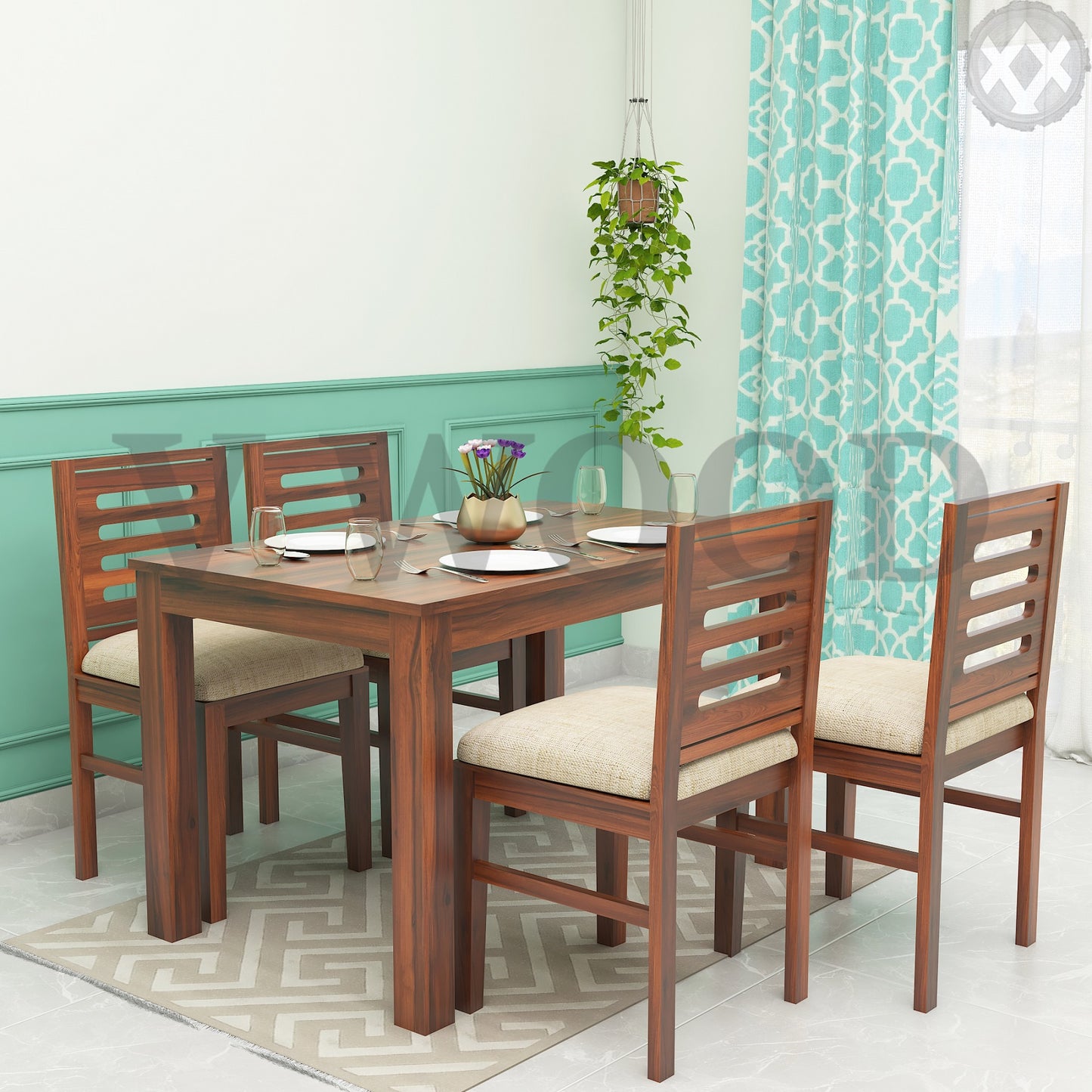 Sleek Dining Table Set